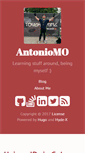 Mobile Screenshot of antoniomo.com